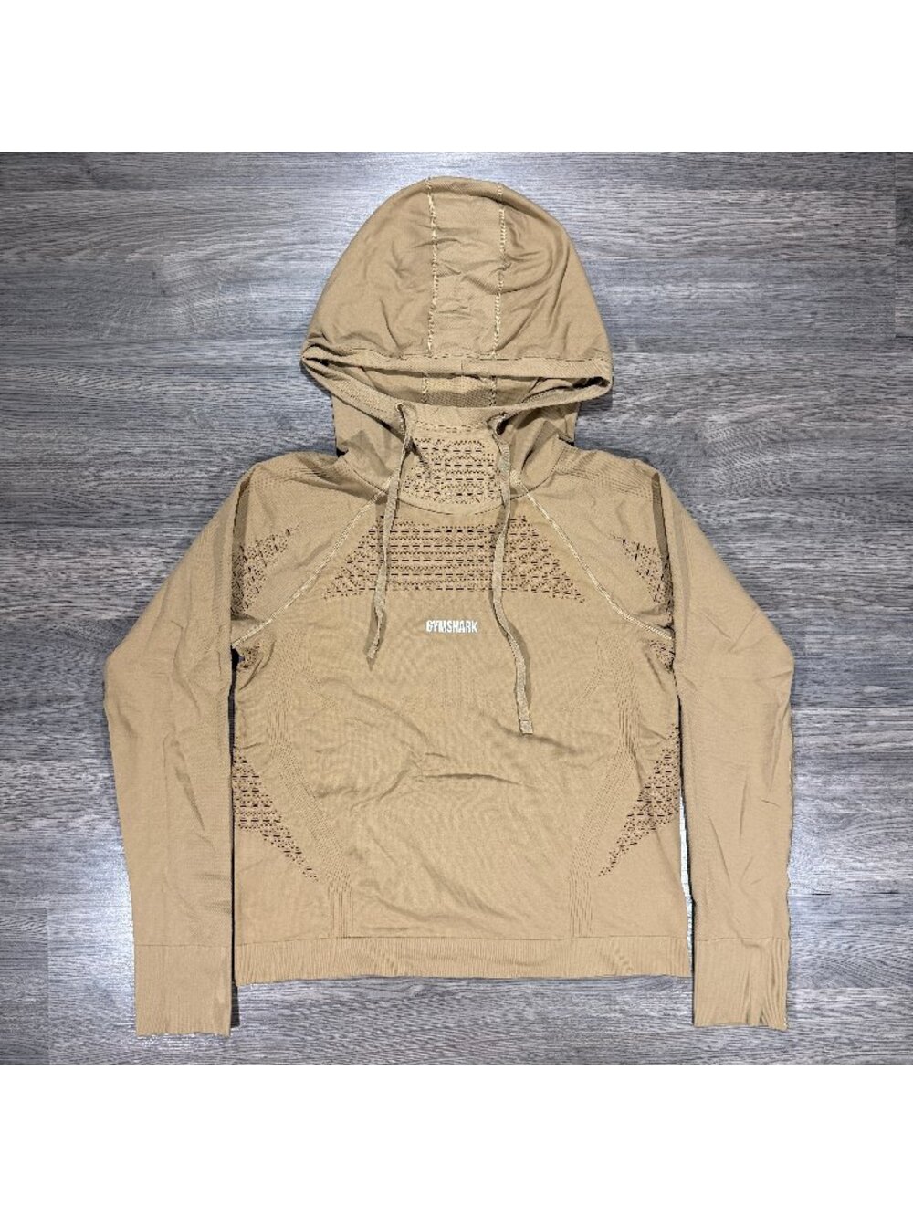 Gymshark Women's Energy Seamless Hoodie - Light Brown